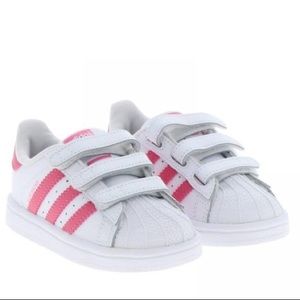 NWOT Pink Superstar Adidas